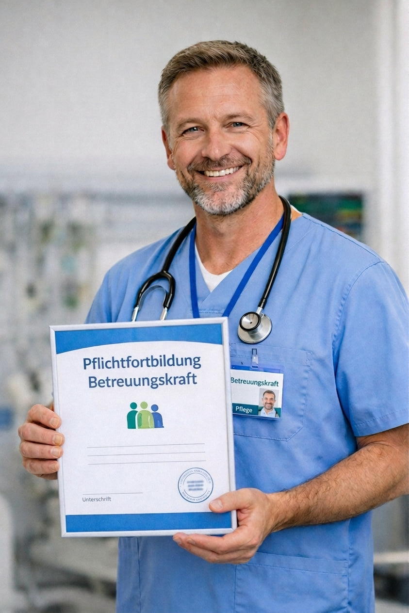 Pflichtfortbildung Betreuungskraft (16 UE) – Online-Lehrgang